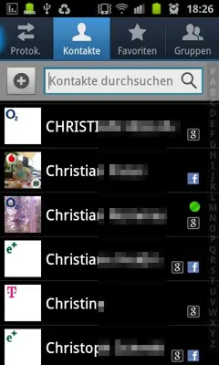 Zielnetz android App screenshot 2